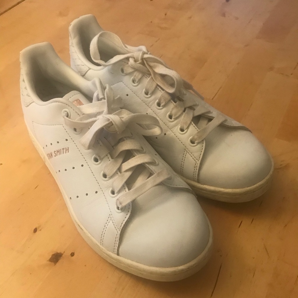 Stan Smith’s worn once.